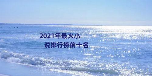 2021年最火小说排行榜前十名