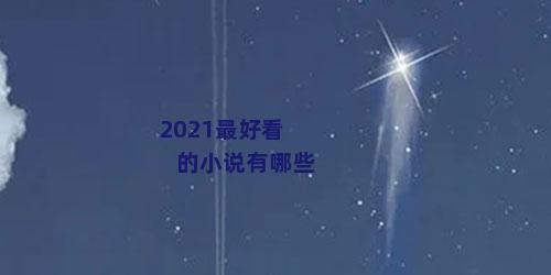 2021最好看的小说有哪些