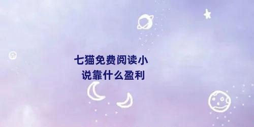 七猫免费阅读小说靠什么盈利