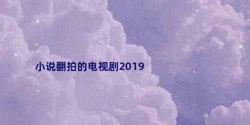 小说翻拍的电视剧2019